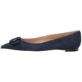 thumbnail image 2 of Sam Edelman Sonja Baltic Navy Suede Slip On Pointed Toe Buckle Ballet Flats (10, Baltic Navy Suede), 2 of 5