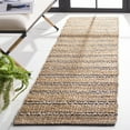 thumbnail image 2 of SAFAVIEH Natural Fiber Jack Striped Runner Rug, Navy/Natural, 2'3" x 8', 2 of 8