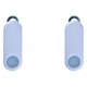thumbnail image 2 of Matsuzay Organizador de perchas para ropa, armario plegable, ahorro de espacio, estante de almacenamiento para colgar lateral, soporte de baño Type1 NO1, 2 of 6