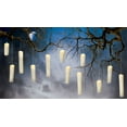 thumbnail image 2 of Gerson Companies 2020 Set of 12 Lighted Halloween Hanging Candles with Timer, 2 of 4