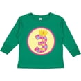 thumbnail image 3 of Inktastic Princess 3rd Birthday Girls Long Sleeve Toddler T-Shirt, 3 of 5