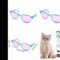 thumbnail image 6 of Pet Glasses for Windproof Eye for Dogs and Cats Cool Eyewear Accessory for, 9.5X5.5X3 cm, Blue, 6 of 9