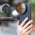 thumbnail image 3 of 67mm Cell Phone Lens Clip Cell Phone Filter Mounting Bracket Additional Filter Expansion Frame Col, 3 of 5