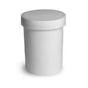 Kerr Ointment Jar W/Molded White Caps, 2oz, 12ct 070610209025S1162