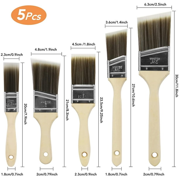 Brochas Profesionales Brochas De Pintar Pared Pincel Redondo