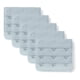 thumbnail image 1 of Extensores de tirantes de sujetador elásticos de 3 ganchos y 3 filas, ganchos de hebilla para banda de sujetador para mujeres, gris claro 5, 1 of 5