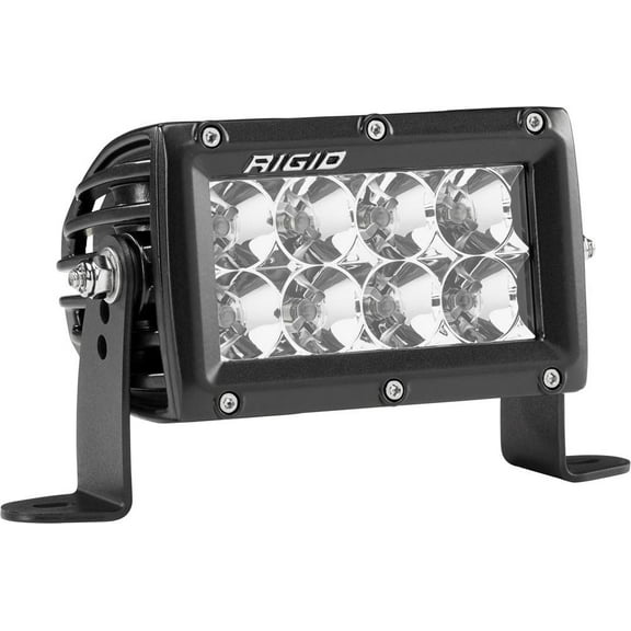 RIGID Industries New 4In. E-Series Light Bar - Flood Pattern, 104113
