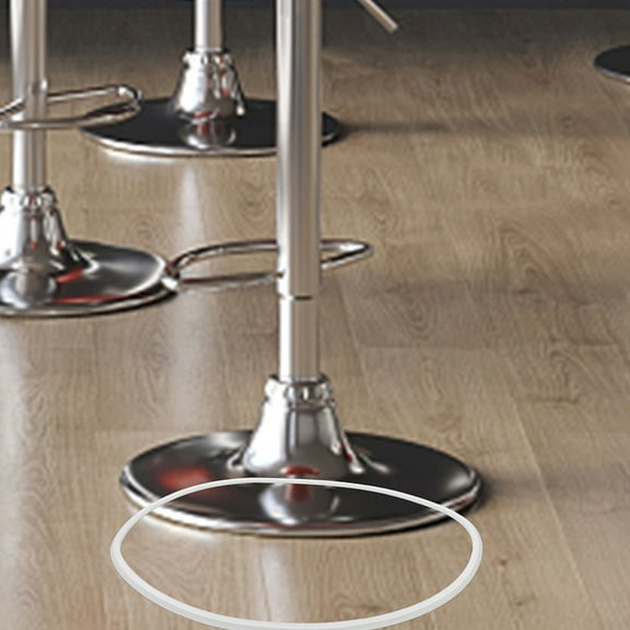 HOMEMAXS Rubber Bar Stool Leg Protectors Ring Chair Leg Floor Protectors Bar Stool Base Protective Ring Pad Anti-skid Chair Bottom Ring