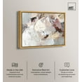 thumbnail image 3 of Art Remedy Muted Neutral Art Canvas, 45" x 36", Gold Frame, Running Horse Neutral II, 3 of 7