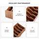 thumbnail image 2 of Storage Case Wooden Desktop Storage Boxes Home Supplies Rectangular Light Brown for Decoration 2Pcs, 2 of 4