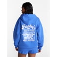 thumbnail image 3 of No Boundaries Graphic Fleece Hoodie, Women's XXS-XXL, 3 of 5
