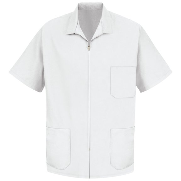 Red Kap Men's Zip-Front Smock