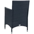 thumbnail image 6 of Safavieh Kendrick Outdoor Patio Wicker Chair, Set of 2 - Titanium/Sand, 6 of 7