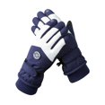 thumbnail image 1 of Guantes de esquí de invierno para hombres y mujeres, para exteriores, con pantalla táctil, cálidos, forrados de vellón, gruesos, impermeables y antideslizantes, 1 of 6