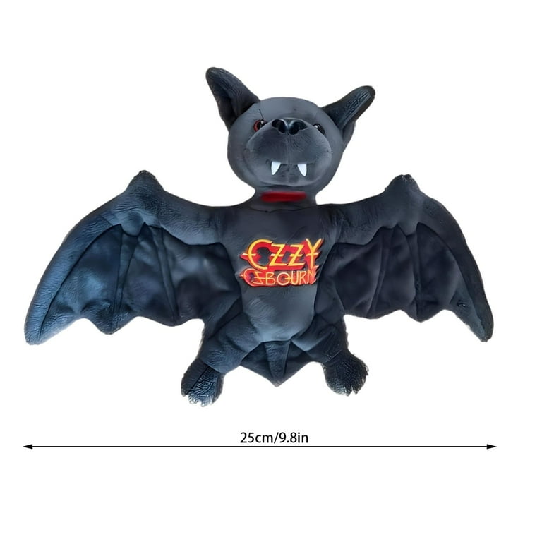【貴重】OZZY オジー・オズボーン PLUSH BAT ぬいぐるみ Ozzy Osbourne Plush Bat Toy 12''- Creepy Halloween