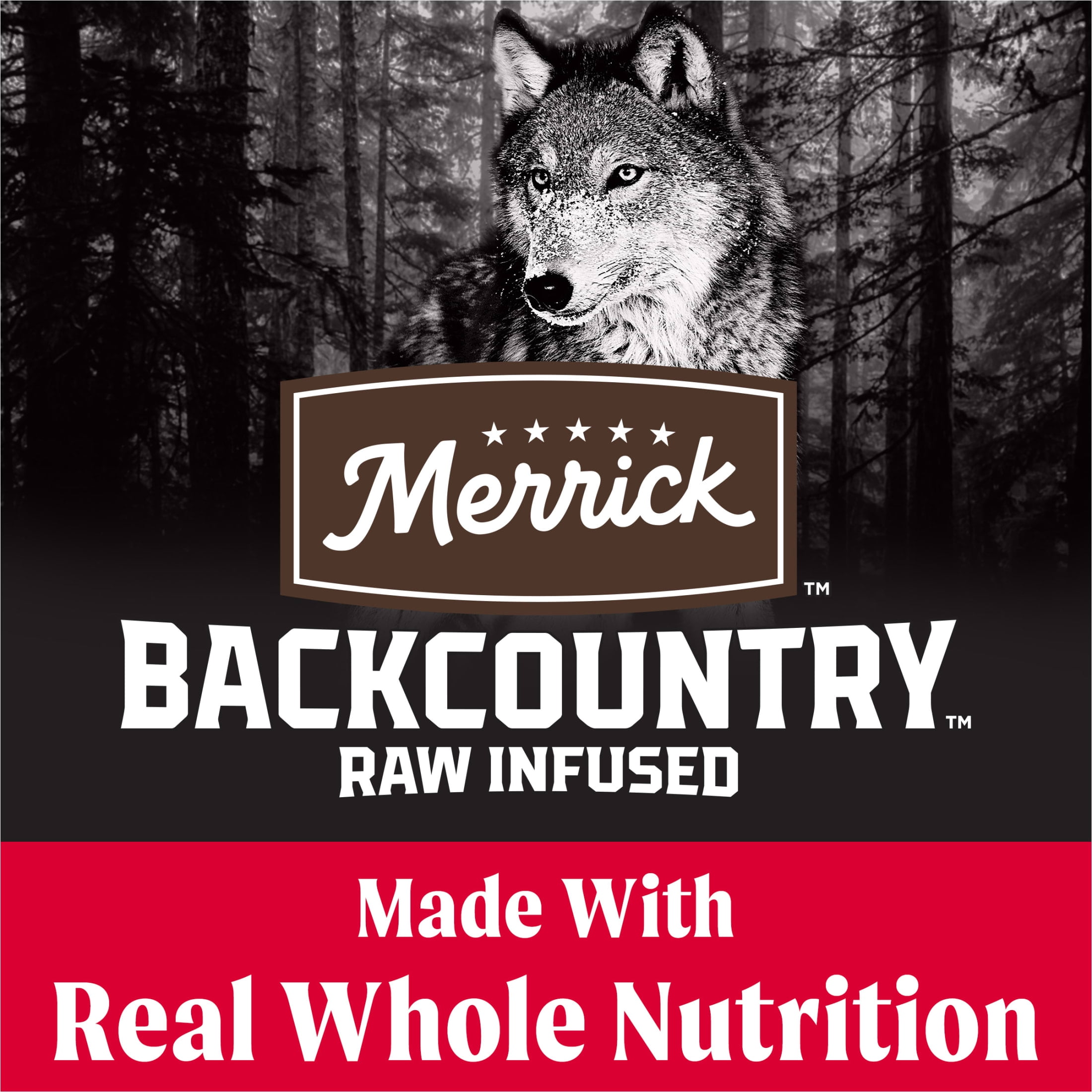 Merrick Backcountry Beef Lamb & Rabbit Dog Food, Grain Free, 4 lb Bag