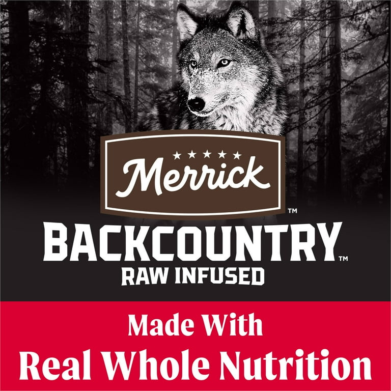 Merrick black country dog food hot sale