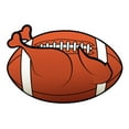 thumbnail image 3 of CafePress - Turkey Football Baseball Jersey - Cotton Baseball Jersey, 3/4 Raglan Sleeve Shirt, 3 of 4