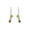 Multicolor, variant on Women's Honora 8-9 mm Dark Multicolor Freshwater Cultured Ringed Pearl Chain Drop Earrings in Sterling Silver