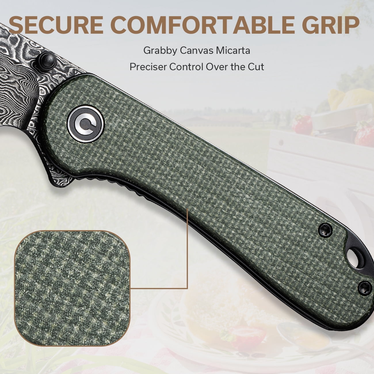 CIVIVI Pocket Folding Knives Elementum C18062AF-DS1