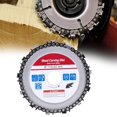 thumbnail image 4 of Woodworking Accessory Chain Disc, Angle Grinder Chain Disc, For Industrial Home Use 4.5‑Inch 115mm Purple, 4 of 8