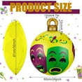 thumbnail image 4 of LmnLft 24 Inch Mardi Gras Giant Inflatable Ball, Valentine's Day Inflatable Ball Decorations Outdoor Blow up Ball, Ball Ornaments for Yard Lawn Outdoor, 4 of 8