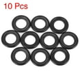 thumbnail image 5 of 10pcs M14 Engine Oil Drain Plug Rubber Crush Washer Seal Ring Gasket Universal Black for Auto, 5 of 5