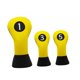 thumbnail image 2 of Cubiertas para cabezas de madera de Golf, cubiertas portátiles para cabezas de palos de Golf para maderas, Golf antiarañazos 1 3 5, 2 of 8