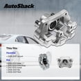 thumbnail image 3 of AutoShack Rear Brake Calipers Left & Right Replacement for 2010-2013 Kia Forte 2010-2013 Kia Forte Koup 2006-2007 Hyundai Accent 2-PC Set, 3 of 5