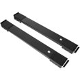 thumbnail image 1 of 2pcs Washing Machine Stand Movable Adjustable Base with Wheels Washer Lift for Dryer Refrigerator Fridge Home Appliances Black, 1 of 8