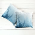 thumbnail image 2 of Ambesonne Anchor Throw Pillow Cover 2 Pack, Nautical Deep Sea Bottom, 20", Pale Blue, 2 of 6