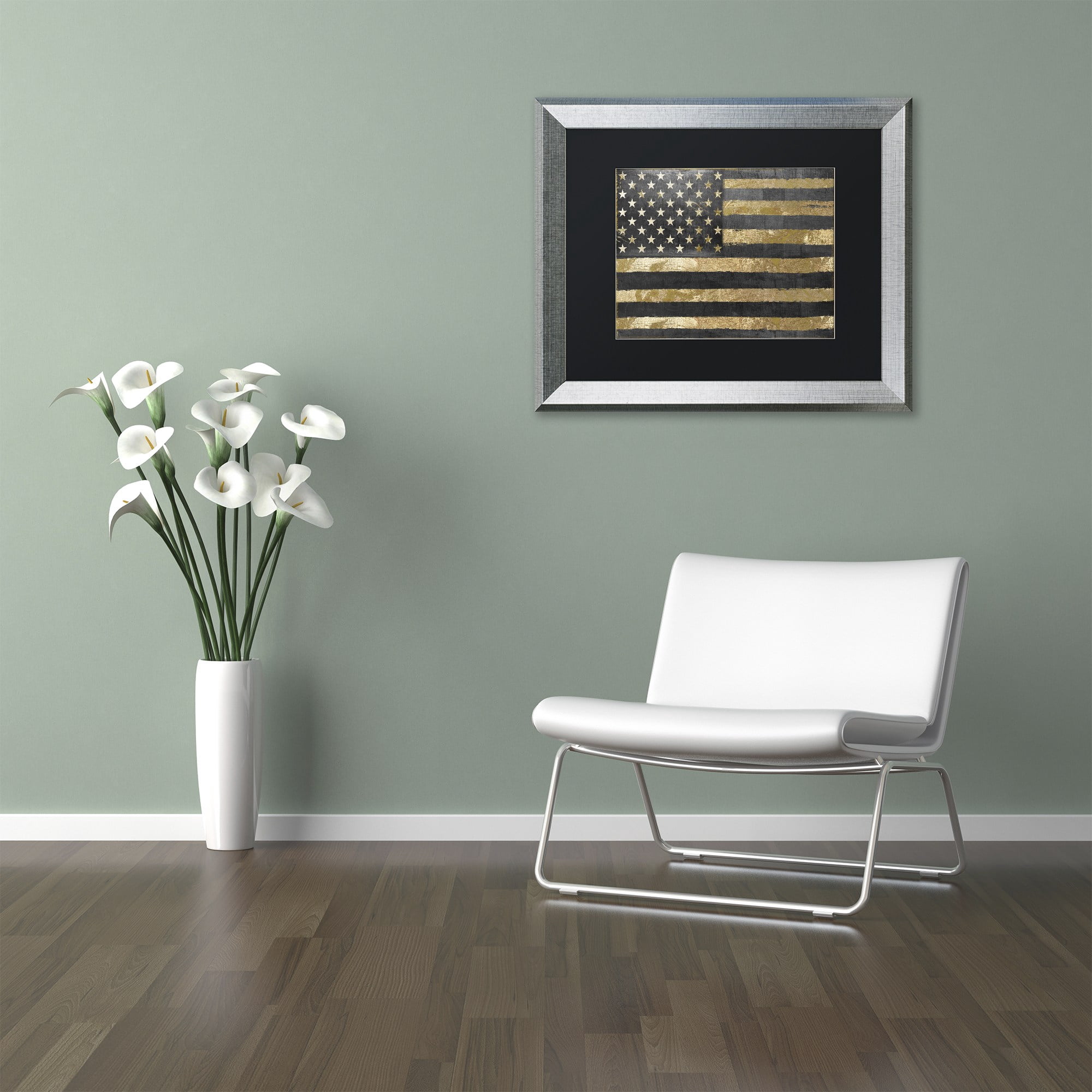 "Dawns Early Light" Canvas Art by Color Bakery, Black Matte, Silver Frame