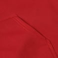 thumbnail image 6 of NIEWTR Hoodie Jacket - Men's Solid Color Cotton Lightweight Zip Up Hoodie Pullover Jacket Coats Mens Lightweight Athletic Hoodies Pullover(Z08-Red,XXL), 6 of 8