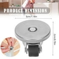 thumbnail image 3 of Removable Adhesive Casters, Desk Chair Replacement Wheels Universal Dual-Head Silent Swivel Casters With Handle For Furniture Cabinets & Mobile Storage, 3 of 9