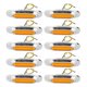 thumbnail image 1 of 10 Unids/Set Luz de Marcador Lateral Bling Bling 16 LED Amarilla 1200LM IP67, 1 of 12