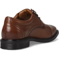 thumbnail image 5 of Nunn Bush Men's Stark Cap Toe Oxford Leather Business Formal Derby Dress Casual Lace-Up, Cognac, 8 m, 5 of 7