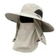 thumbnail image 1 of Sombrero de pesca Sunnimix Unisex Beige con tapa desmontable, 1 of 8