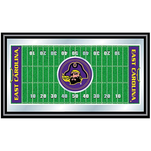 East Carolina University Framed Football Field Mirror