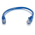 thumbnail image 1 of 6 in. Cat6a Snagless Unshielded-UTP Ethernet Network Patch Cable - Blue, 1 of 1