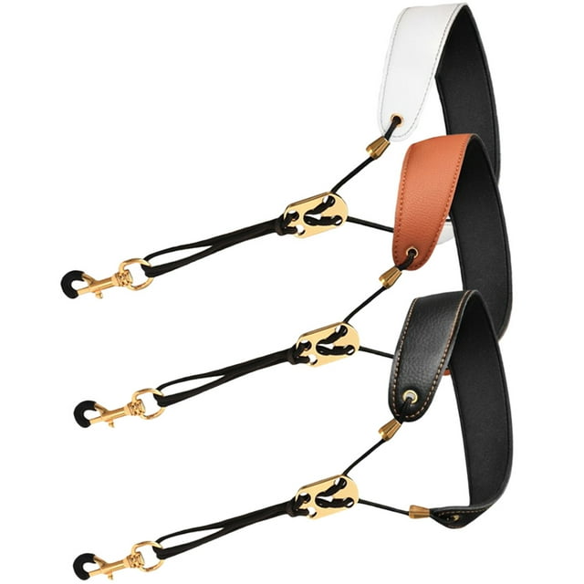 SOPOTUTU 3Pcs Durable Saxophone Neck Straps for Alto Tenor and Soprano with Ergonomic Fit