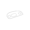 Genuine OE GM Reading Lmp Assembly - 26677450