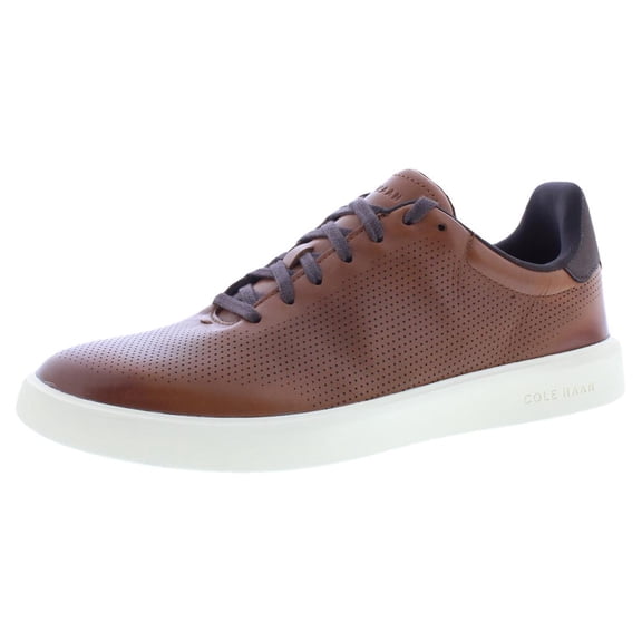 Cole Haan Grand Crosscourt Daily Lasers Mens Shoes Size 7.5, Color: British Tan/Dk Chocolate/Ivory