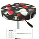 thumbnail image 4 of Disketp Red Mushrooms Funda Redonda para Taburete, Funda de Cojín para Silla de Bar Suave y Elástica-12 inch, 4 of 7