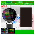 thumbnail image 4 of 5 USB Tester DC Digital Voltmeter Power Bank Charger Voltage Current Ammeter Detector QC/PD3.0 Meter 18 In 1 + 65W Load ,Live Data, 4 of 6