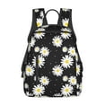 thumbnail image 1 of Balery Daisies Flowers Mochila Ligera para Hombres y Mujeres – Resistente y Impermeable, Ideal para la Escuela, el Trabajo, los Viajes y el Uso Diario, 1 of 7