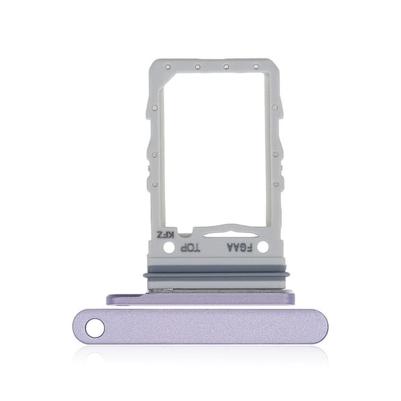 Replacement Single Sim Card Tray Compatible For Samsung Galaxy Z Flip 3 5G (Lavender)