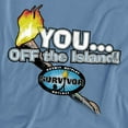 thumbnail image 2 of Survivor You Off The Island Officially Licensed Adult T-Shirt M, 2 of 7