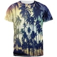 thumbnail image 1 of Palm Trees All Over Adult T-Shirt, 1 of 2