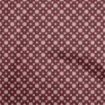 thumbnail image 1 of oneOone Polyester Spandex Maroon Fabric Asian Ikat Fabric For Sewing Printed Craft Fabric By The Yard 56 Inch Wide, 1 of 4