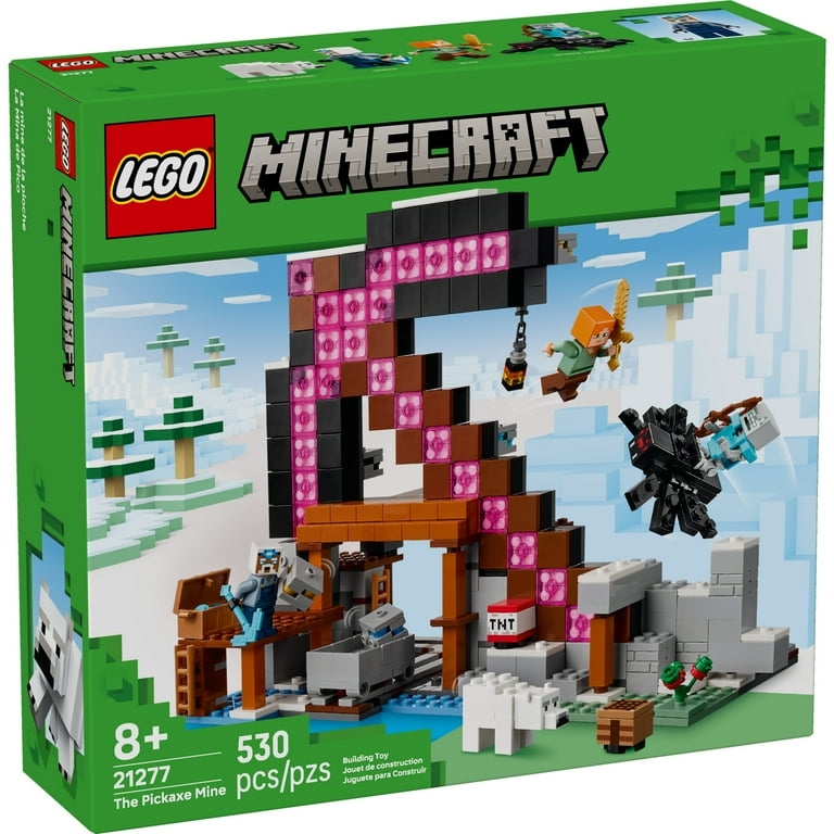 LEGO Minecraft the Pickaxe Mine Kids Toy - Building Set for Boys